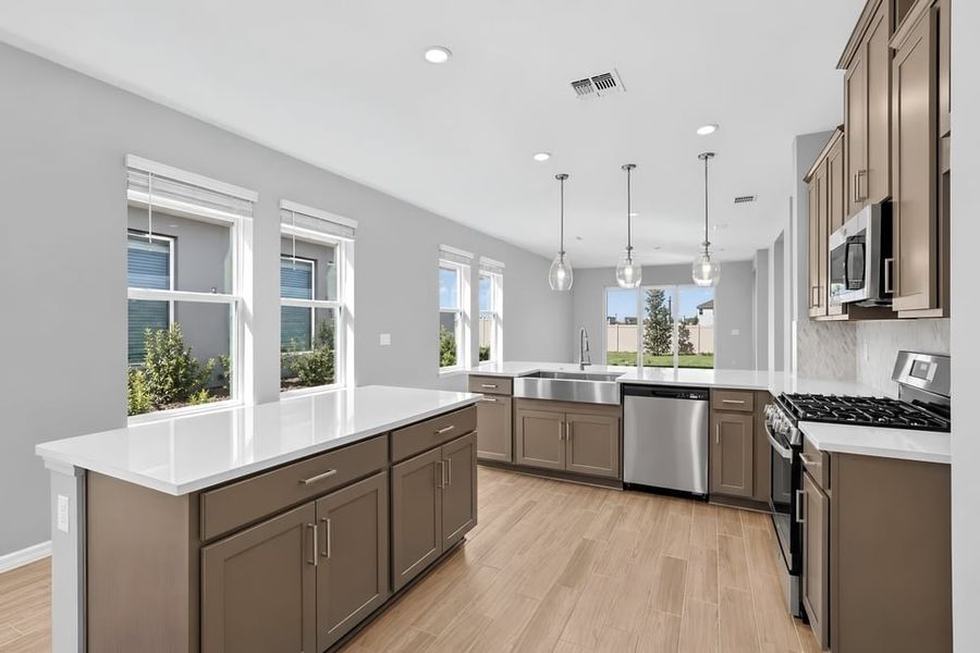 Furnished interior view inside a new home in Lochside, Mount Dora (Image 7).