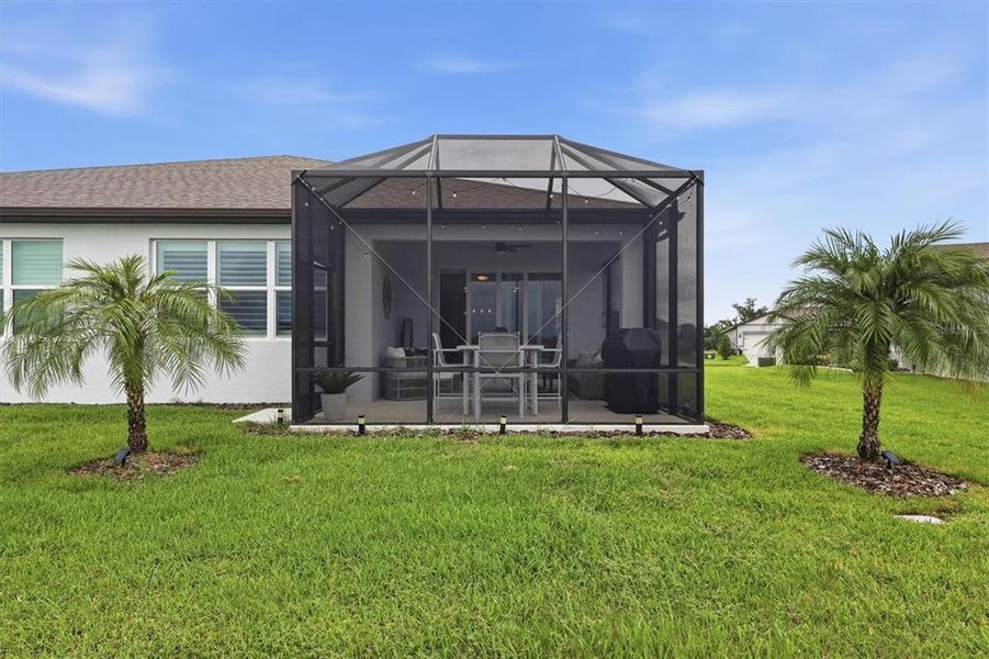 Exterior details and patio area of a home in , Parrish (Image 24).