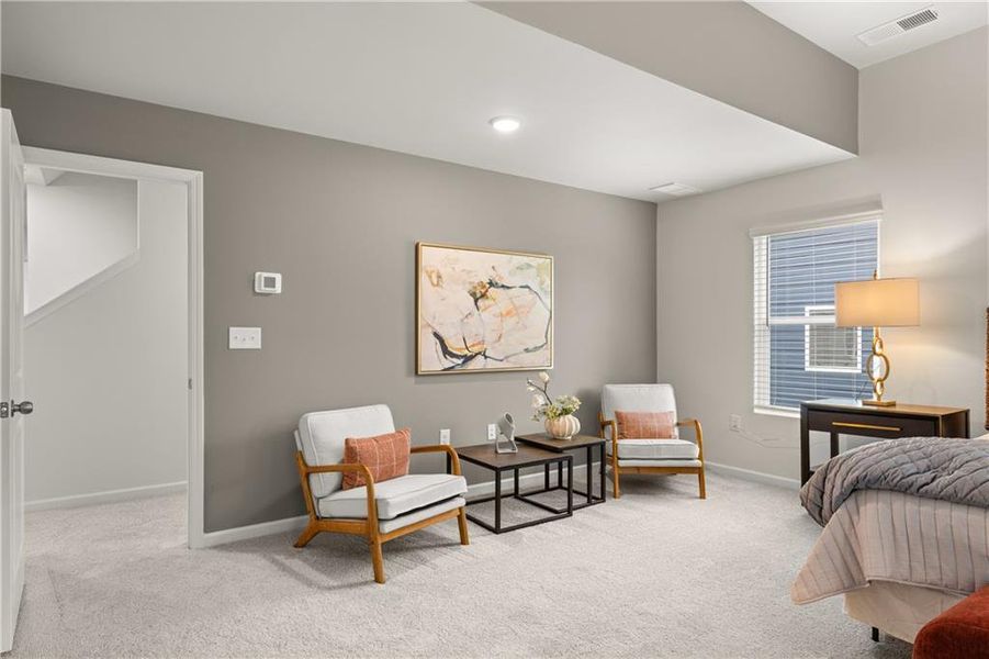 Furnished interior view inside a new home in Walden Park – The Retreat, Jonesboro (Image 12).