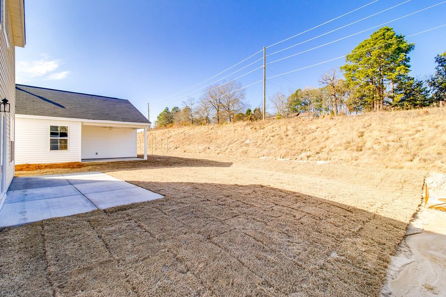 Exterior details and patio area of a home in Bluefield, Lexington (Image 3).