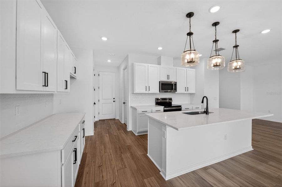 Furnished interior view inside a new home in Tyson Reserve, St. Cloud (Image 8).