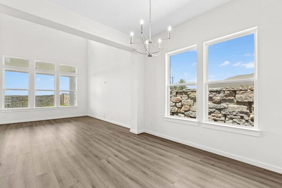 Spacious, unfurnished interior of a new home in University Heights, Round Rock (Image 23).