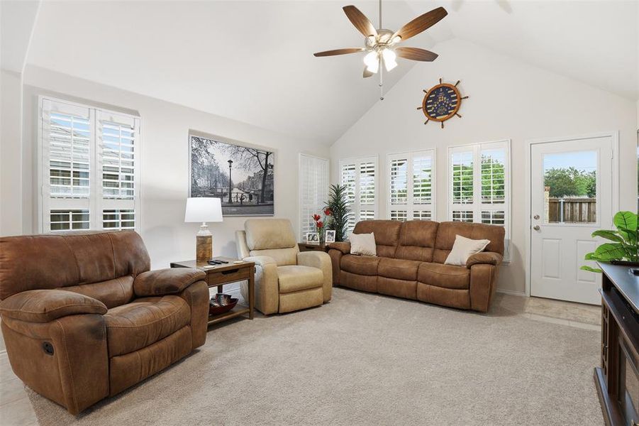 Furnished interior view inside a new home in Chisholm Hills, Cleburne (Image 31).