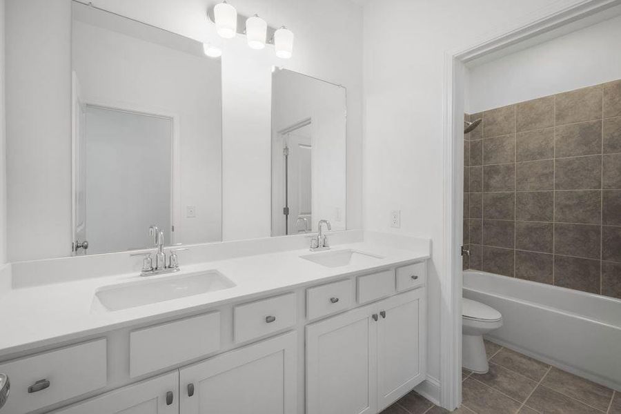Furnished interior view inside a new home in Reserve at Hickory Walk, Kennesaw (Image 8).
