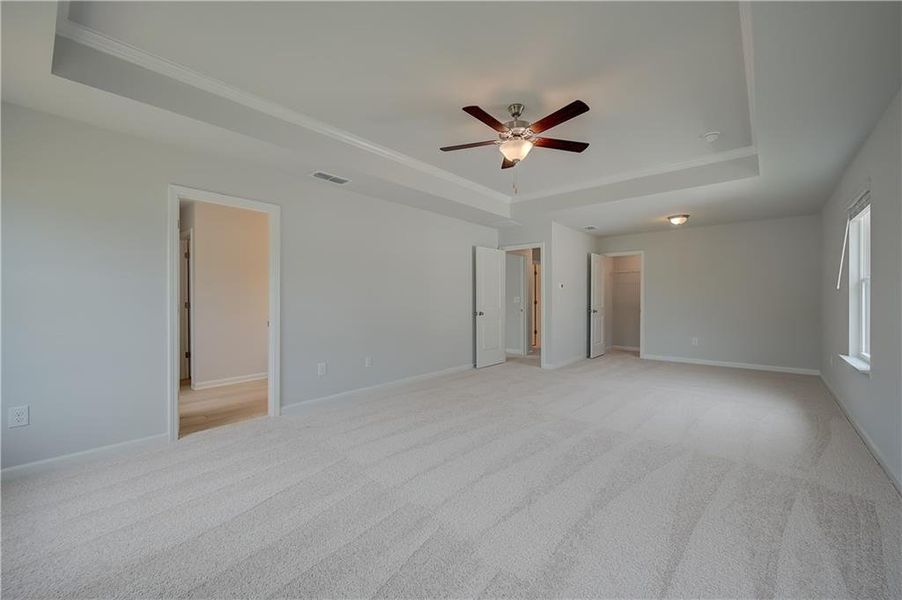 Spacious, unfurnished interior of a new home in Enclave at Evergreen, Fairburn (Image 21). Spacious, unfurnished interior of a new home in Enclave at Evergreen, Fairburn (Image 21).