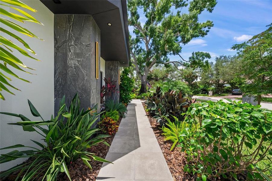 Exterior details and patio area of a home in , Sarasota (Image 30). Exterior details and patio area of a home in , Sarasota (Image 30).