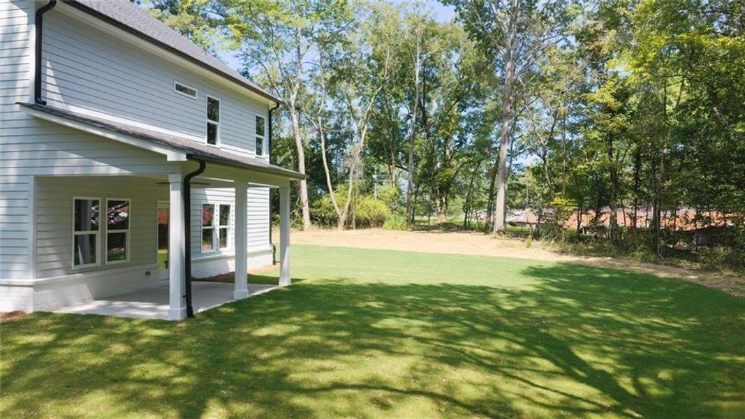 Exterior details and patio area of a home in , Cumming (Image 34).