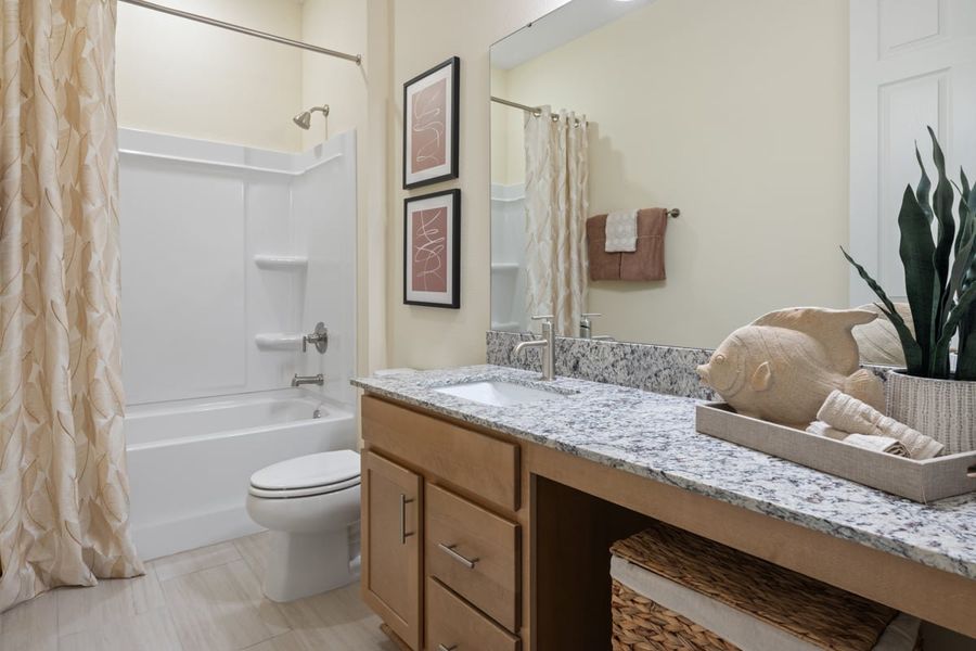 Representative furnished interior of a home built from the 2178 Modeled by KB Home in Woodland Oaks II, Brooksville (Image 10).