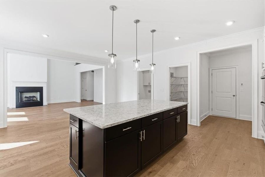 Furnished interior view inside a new home in Ford Landing, Acworth (Image 9).