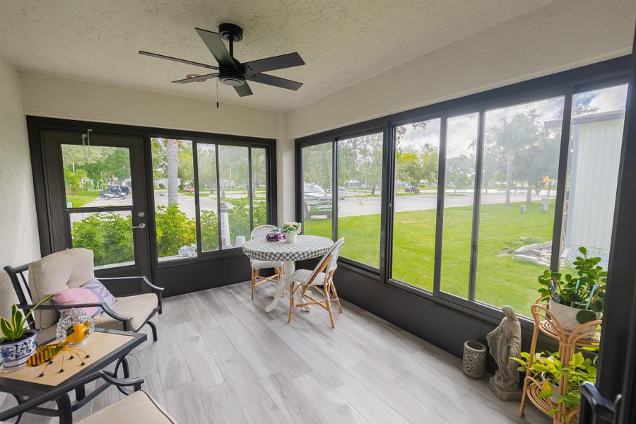 Furnished interior view inside a new home in , Port St. Lucie (Image 6).