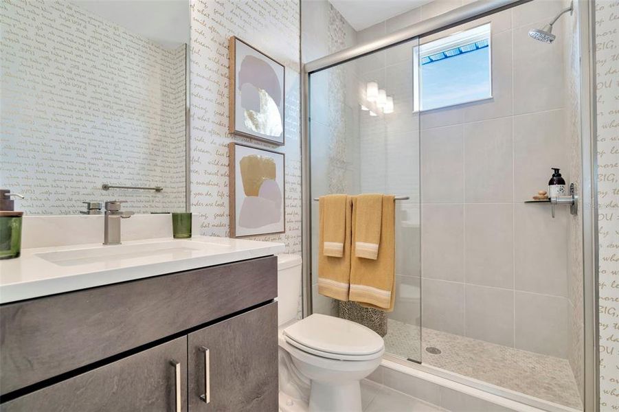 Furnished interior view inside a new home in Eagles Cove at Mirada, San Antonio (Image 36).
