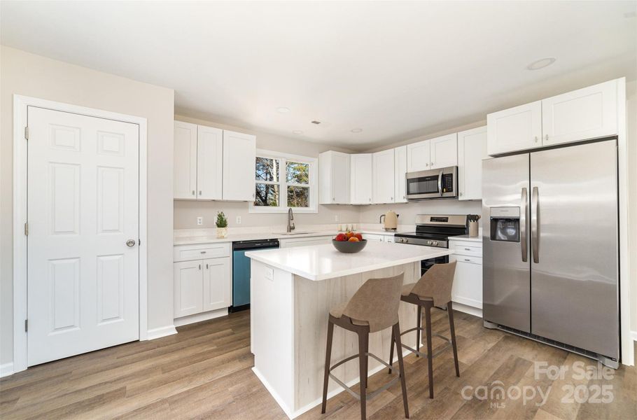 Furnished interior view inside a new home in , Albemarle (Image 4).