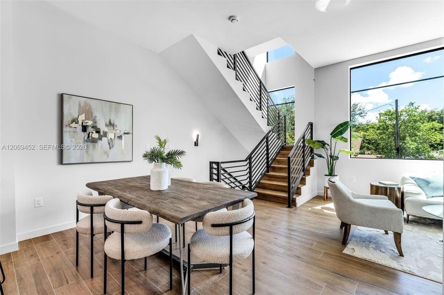 Furnished interior view inside a new home in , Miami (Image 14). Furnished interior view inside a new home in , Miami (Image 14).