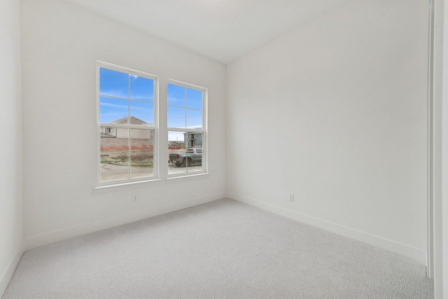 Representative unfurnished interior of a home built from the Riseley by Landon Homes in Fields - East Village, Frisco (Image 21). Representative unfurnished interior of a home built from the Riseley by Landon Homes in Fields - East Village, Frisco (Image 21).