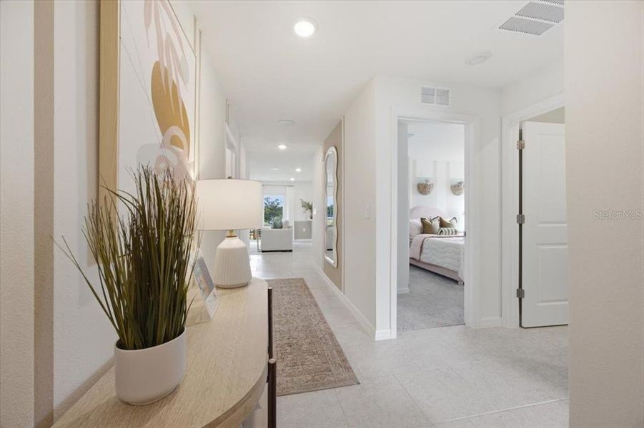 Furnished interior view inside a new home in , Lake Wales (Image 4).
