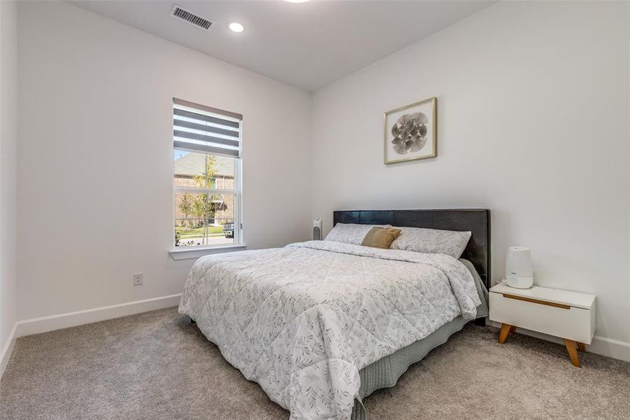 Large first floor light and bright guest bedroom with a large walk-in closet and just steps from a full bathroom! Large first floor light and bright guest bedroom with a large walk-in closet and just steps from a full bathroom!