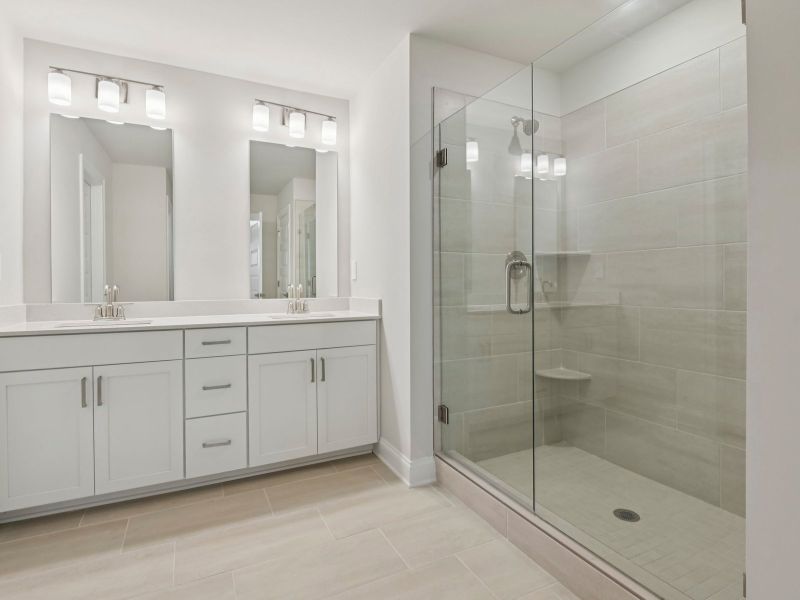 Furnished interior view inside a new home in Hemingway - Reserve Series, Cumming (Image 8).