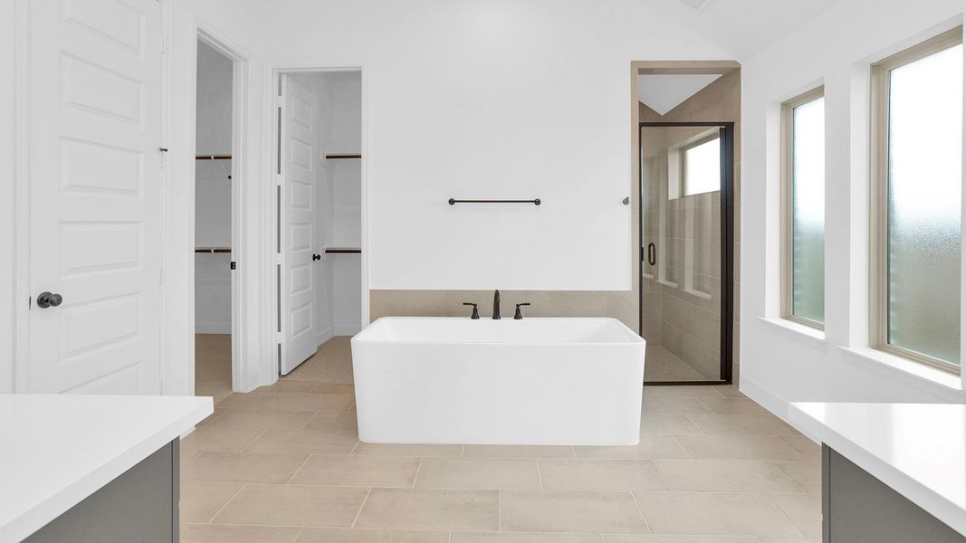 Furnished interior view inside a new home in Revera, Richmond (Image 11).