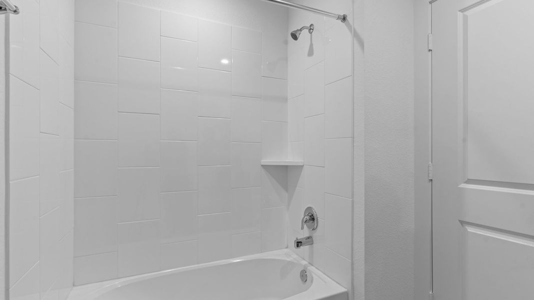 Close-up of interior finishes inside a home in Watermark, Alvin (Image 8).