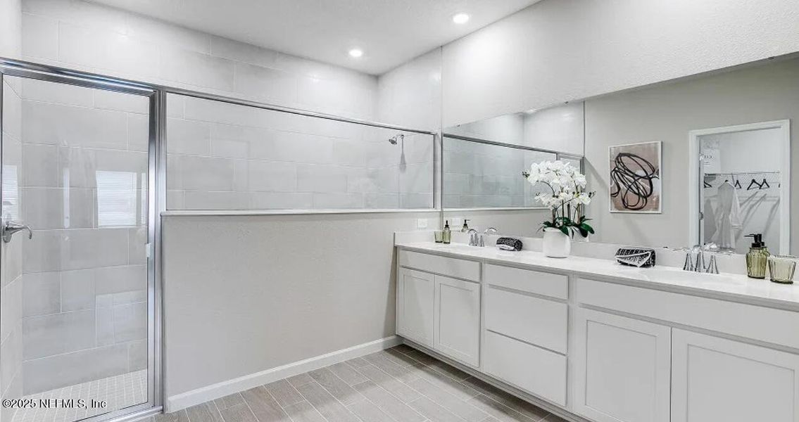 Furnished interior view inside a new home in Stillwater | Active Adult 55+: Stillwater - Villas, St. Johns (Image 10).