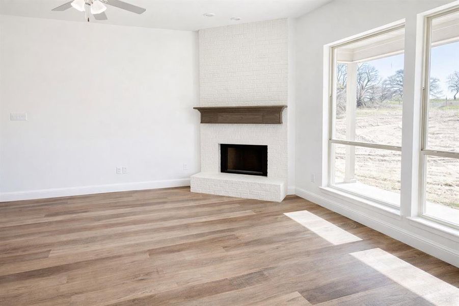 Spacious, unfurnished interior of a new home in Arbor Oaks, Boyd (Image 16). Spacious, unfurnished interior of a new home in Arbor Oaks, Boyd (Image 16).