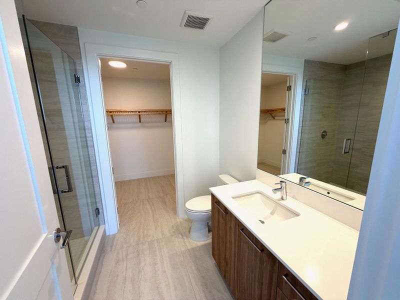 Guest Suite (2) bath and walk-in closet