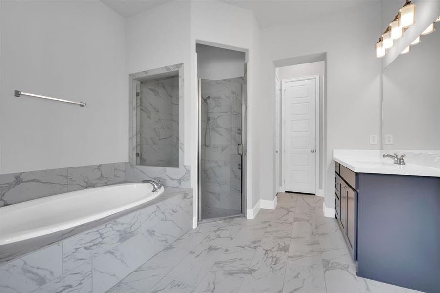 Furnished interior view inside a new home in Bridgewater, Midlothian (Image 7).