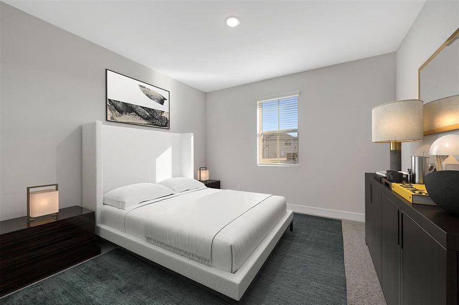 Furnished interior view inside a new home in Heritage Ranch, Sherman (Image 20).