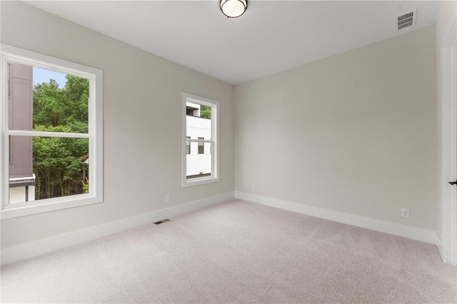 Spacious, unfurnished interior of a new home in West Town, Atlanta (Image 32). Spacious, unfurnished interior of a new home in West Town, Atlanta (Image 32).