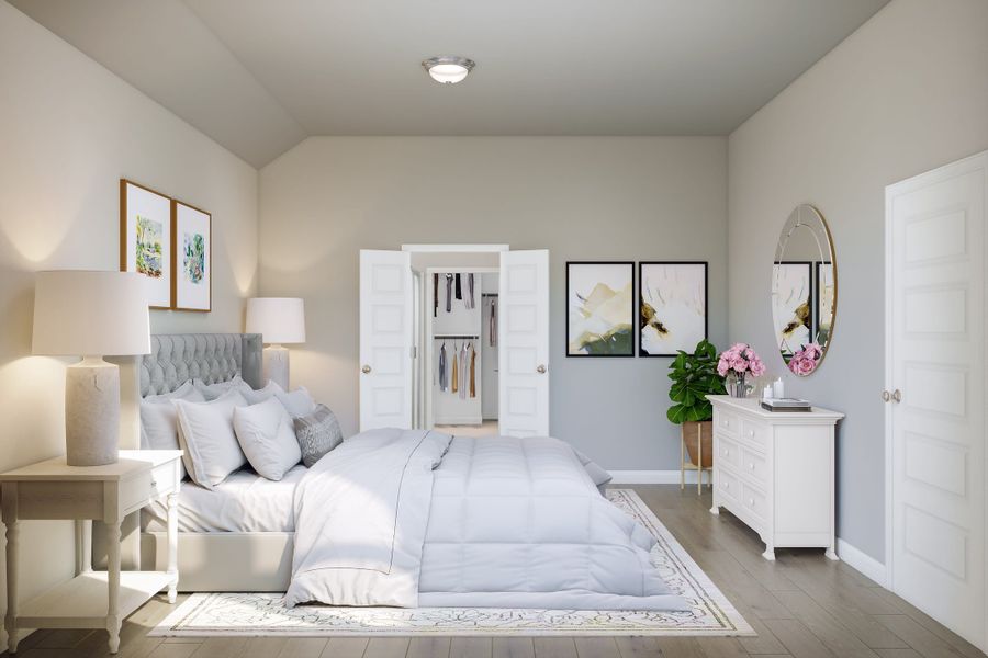 Furnished interior view inside a new home in Trillium, Richmond (Image 8).