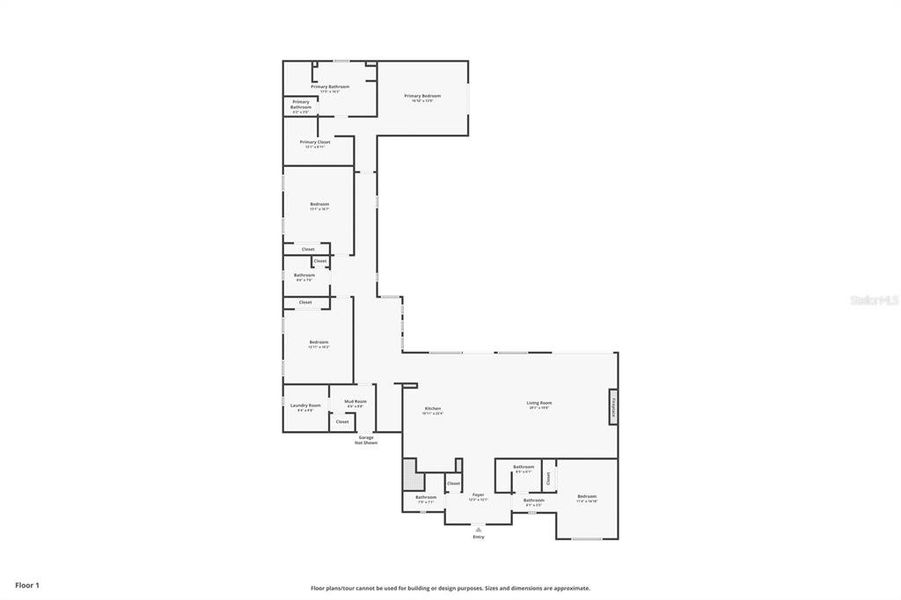 2D floor plan layout of this home in , Gainesville, FL (Image 5).