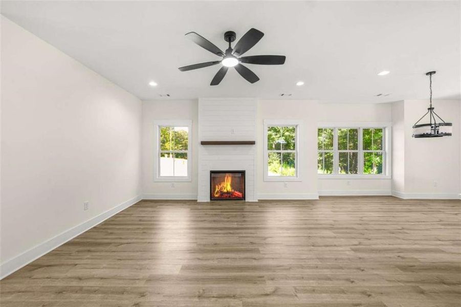 Spacious, unfurnished interior of a new home in , Dallas (Image 27).