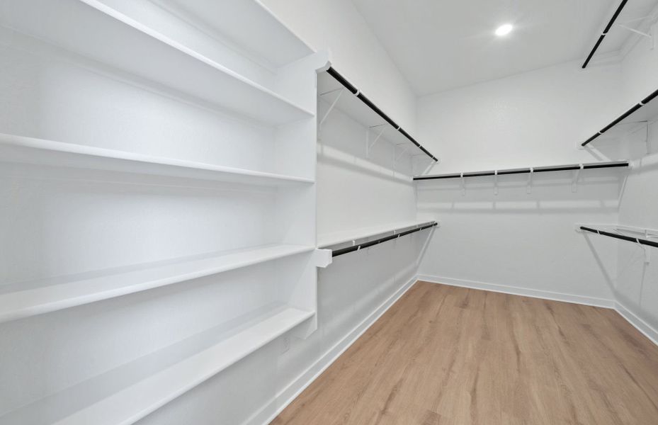 Representative unfurnished interior of a home built from the Electra by Pulte Homes in 6 Creeks, Kyle (Image 19).