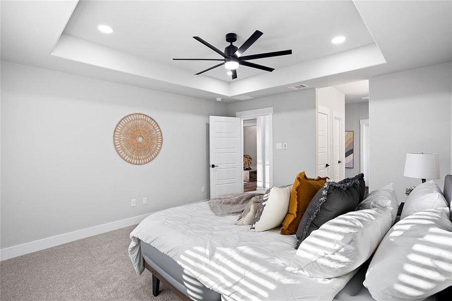 Furnished interior view inside a new home in , Italy (Image 28).