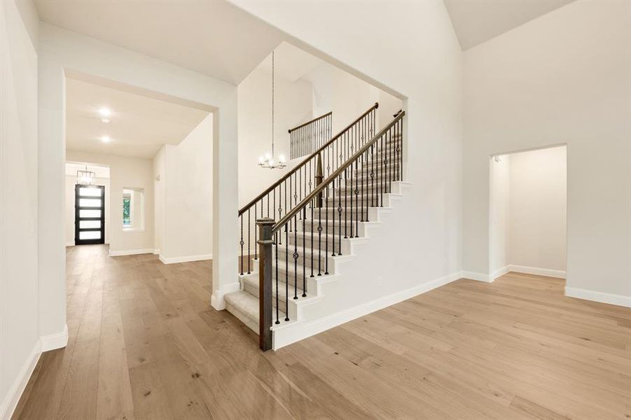 Spacious, unfurnished interior of a new home in Sunrise at Garden Valley 60-79, Waxahachie (Image 20).