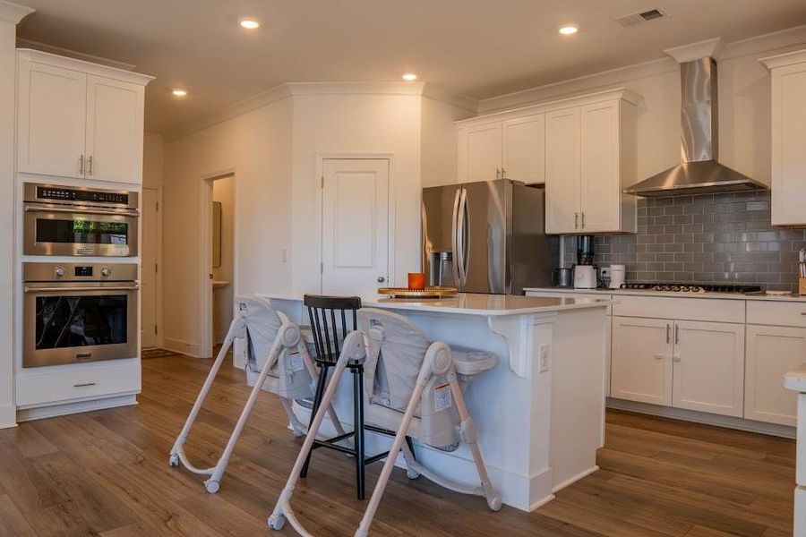 Furnished interior view inside a new home in Park at Ansleigh Farms, Dallas (Image 11).