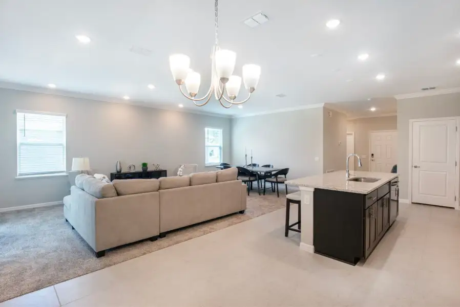 Representative furnished interior of a home built from the Memphis by Maronda Homes in Highland Park, Newberry (Image 10). Representative furnished interior of a home built from the Memphis by Maronda Homes in Highland Park, Newberry (Image 10).