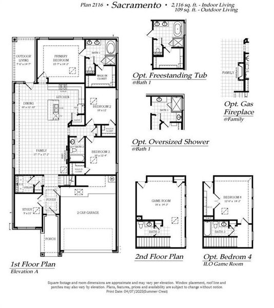 2D floor plan layout of this home in Summer Crest, Fort Worth, TX (Image 5). 2D floor plan layout of this home in Summer Crest, Fort Worth, TX (Image 5).