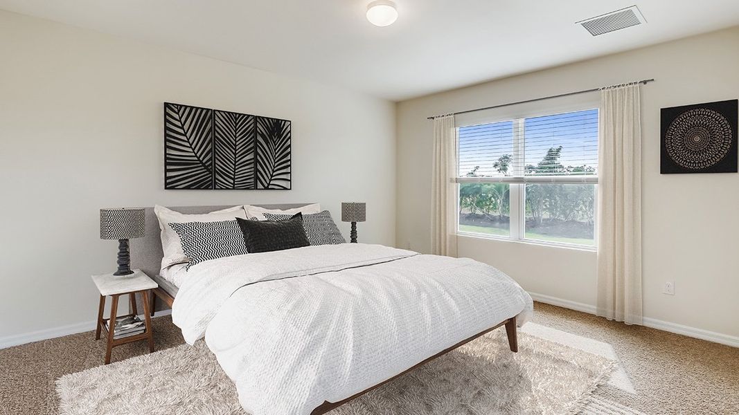 Representative furnished interior of a home built from the Aria by D.R. Horton in Magnolia Landing Express, North Fort Myers (Image 6).