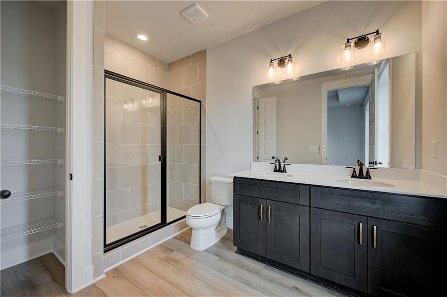 Furnished interior view inside a new home in Barrett Pointe, Kennesaw (Image 8).