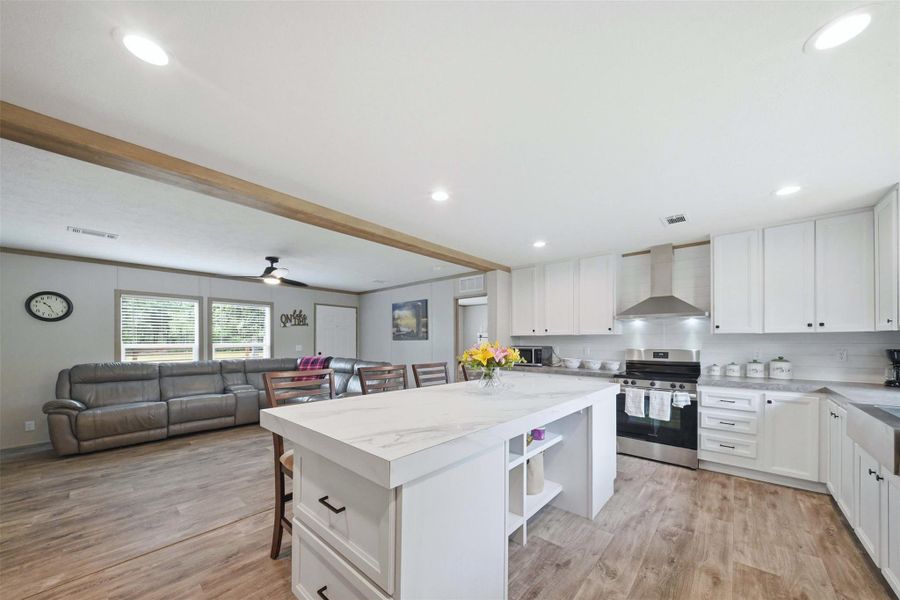 Furnished interior view inside a new home in , Somerville (Image 9).