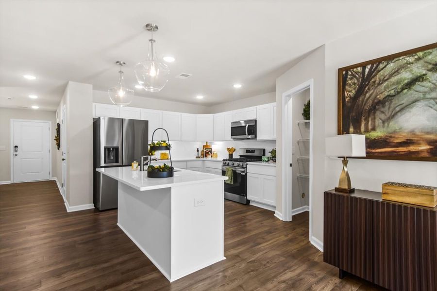 Furnished interior view inside a new home in Meece, Easley (Image 14).