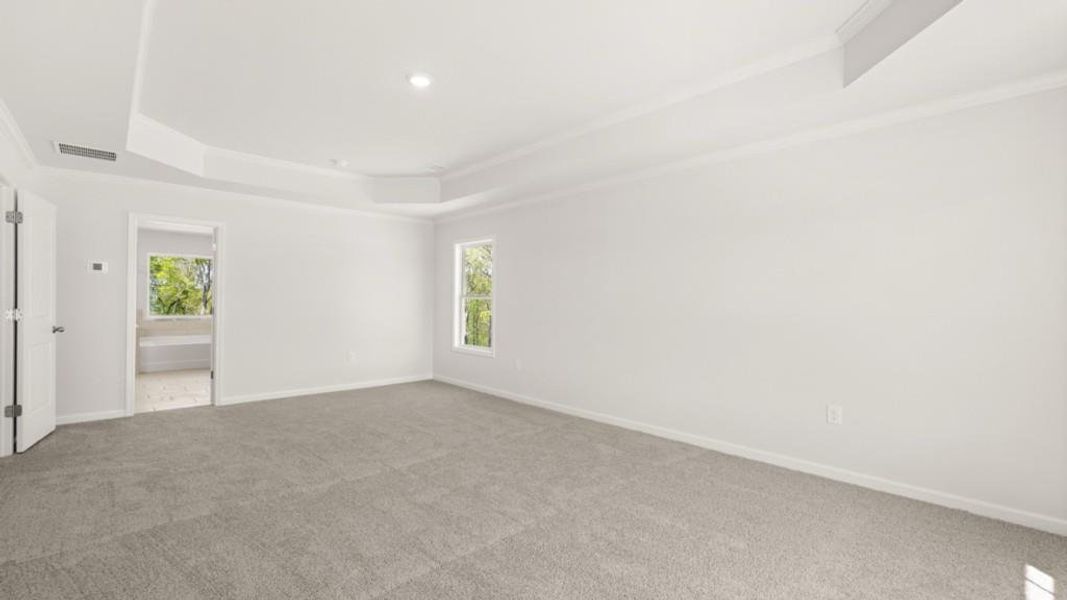 Spacious, unfurnished interior of a new home in Haven Abbey, Cumming (Image 28). Spacious, unfurnished interior of a new home in Haven Abbey, Cumming (Image 28).