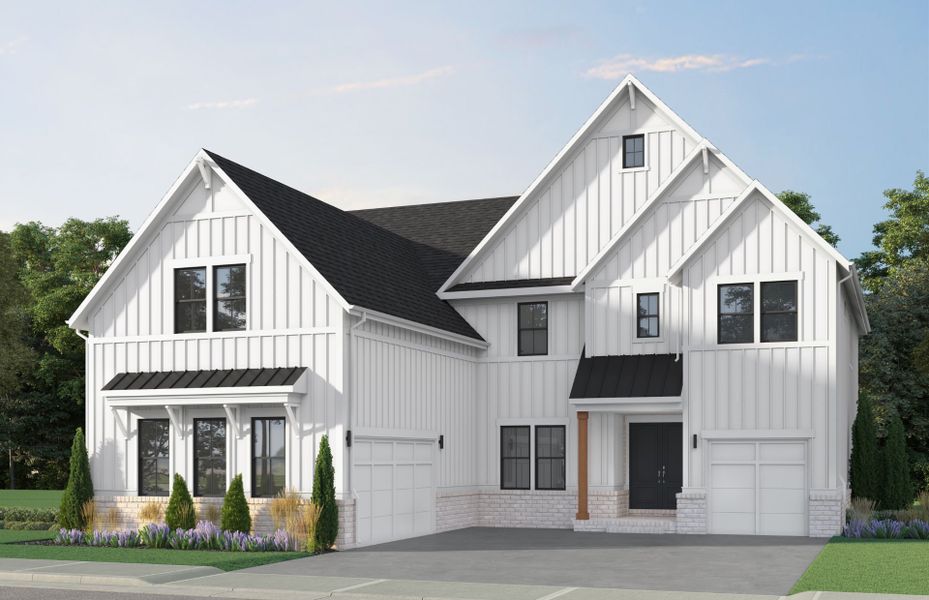 Stonegate FH01 new home design at Willow Ridge Nolensville (Williamson County)