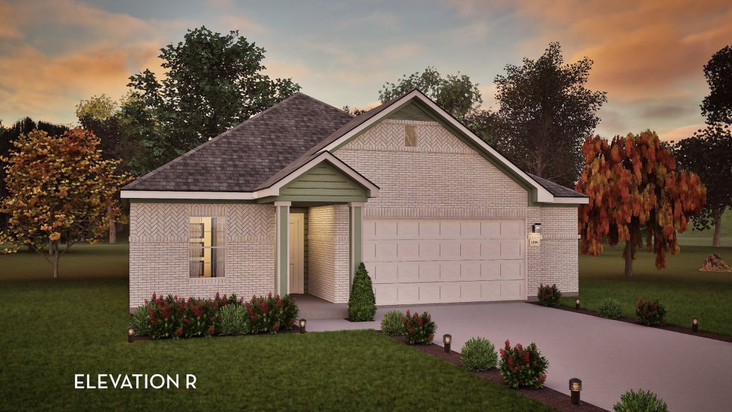 Representative exterior photo of a completed home built from the Sabine by CastleRock Communities in Sagebrook, Argyle, TX (Image 2). Representative exterior photo of a completed home built from the Sabine by CastleRock Communities in Sagebrook, Argyle, TX (Image 2).