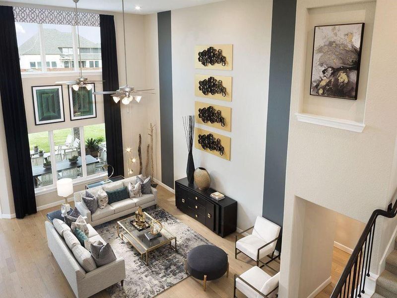 Photo is not of the actual home, but is an inspirational photo of builder’s model home and may depict options, furnishings, and/or decorator features that are not included.