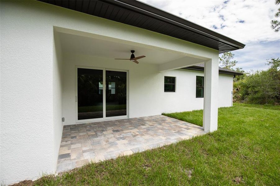 Exterior details and patio area of a home in , North Port (Image 4). Exterior details and patio area of a home in , North Port (Image 4).