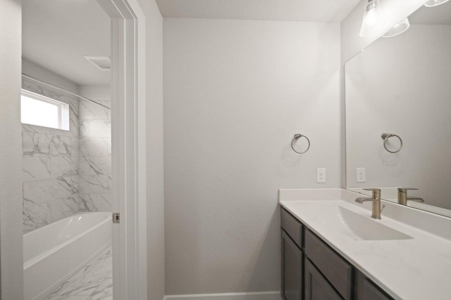 Furnished interior view inside a new home in Morton Creek Ranch, Katy (Image 4). Furnished interior view inside a new home in Morton Creek Ranch, Katy (Image 4).