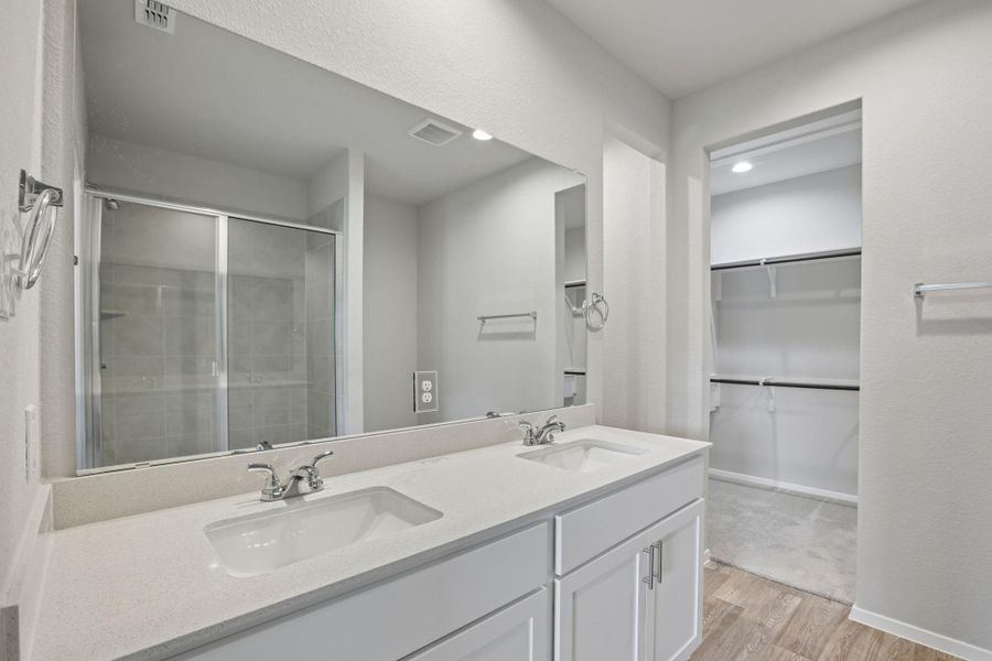 Furnished interior view inside a new home in Cloverleaf, Austin (Image 11).