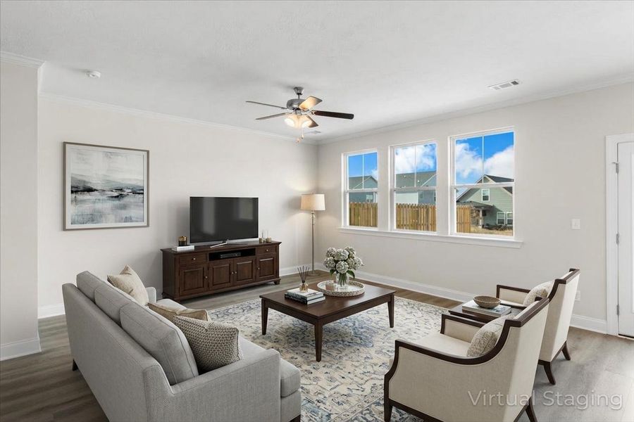 Furnished interior view inside a new home in Windsor, North Augusta (Image 12).